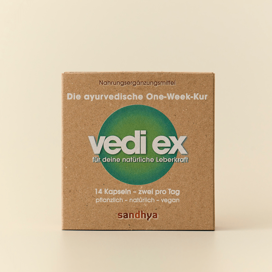 Vedi Ex ayurvedische One-Week-Kur Kapseln für deine natürliche Leberkraft 14 Kapseln pflanzlich natürlich vegan